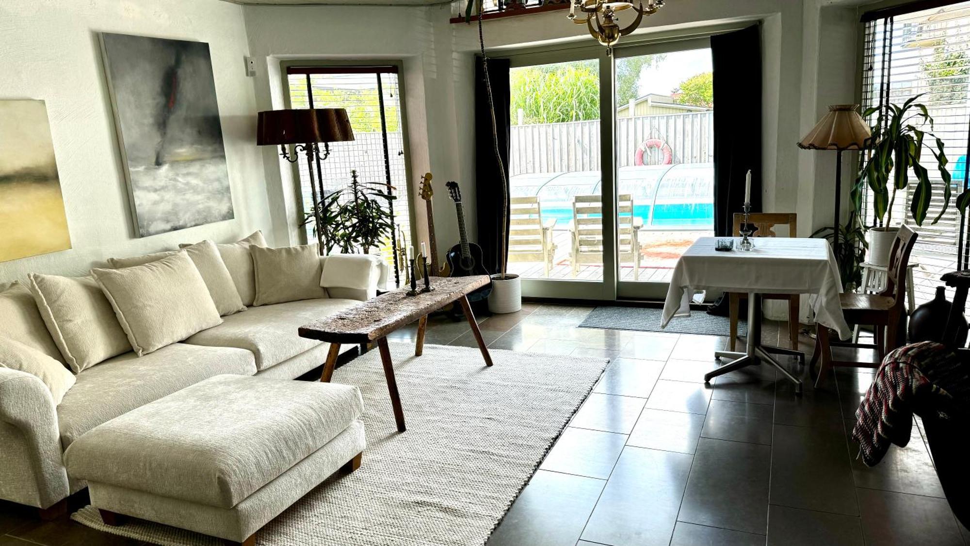 Modernt Hus Naera Stad Och Strand Ystad község Kültér fotó